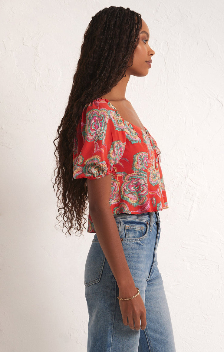 Renelle Tango Floral Top – Z SUPPLY