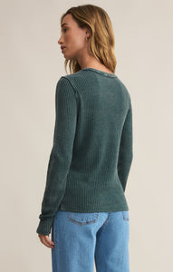 TopsArlet Thermal Long Sleeve Top Cyprus Green