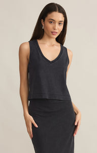 TopsSloane V-Neck Top Black