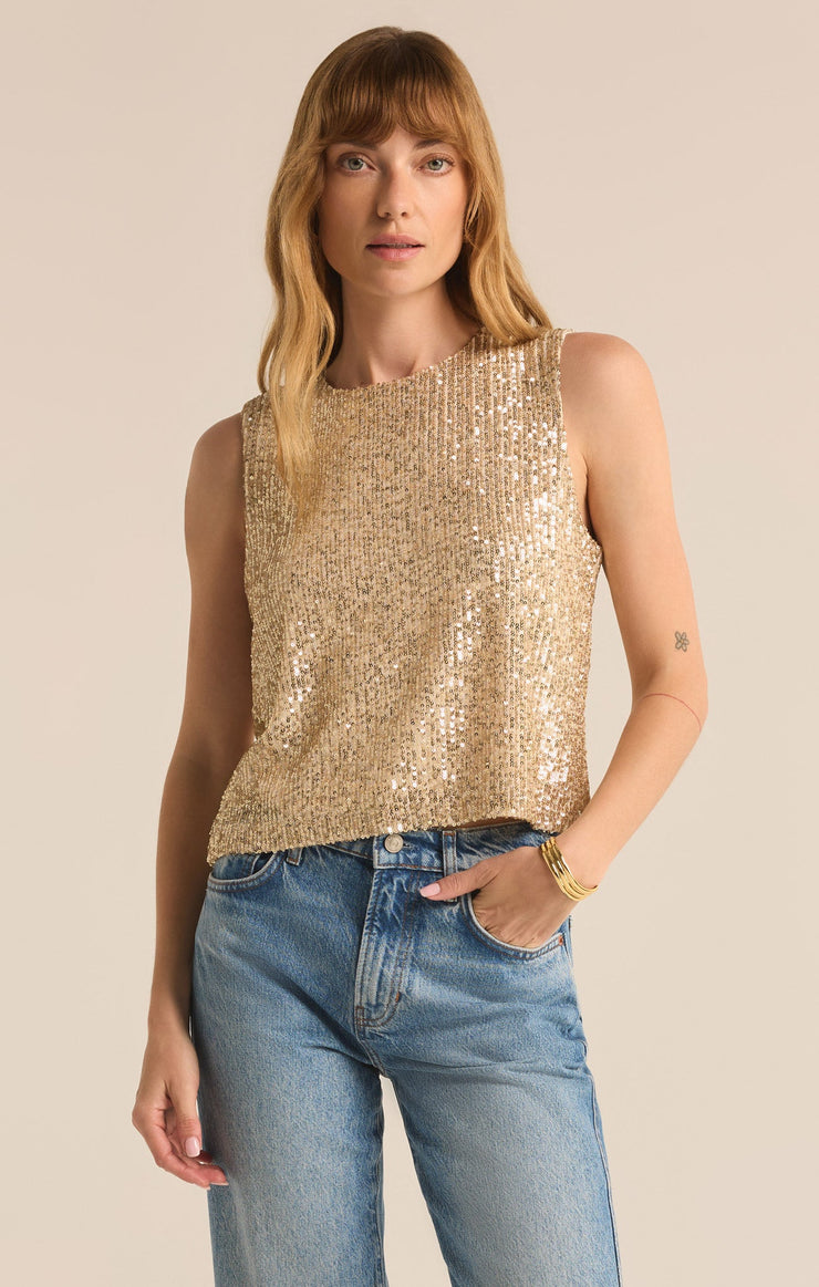 Tops Sloane Sequin Tank Sloane Sequin Tank