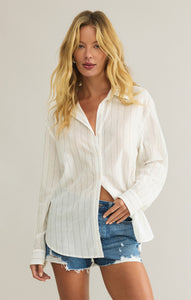 TopsSeaport Striped Shirt White