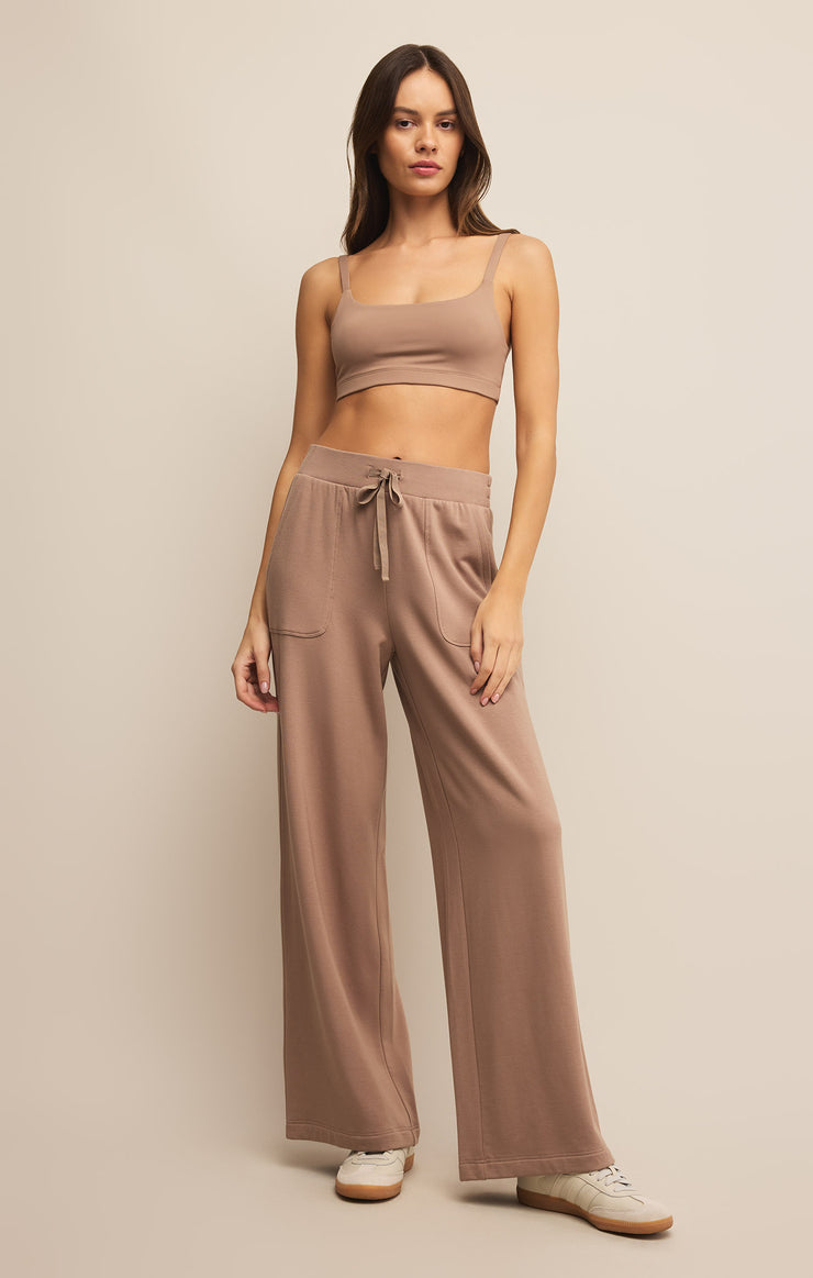 Tops Luxe Smooth Jersey Bralette Desert Taupe