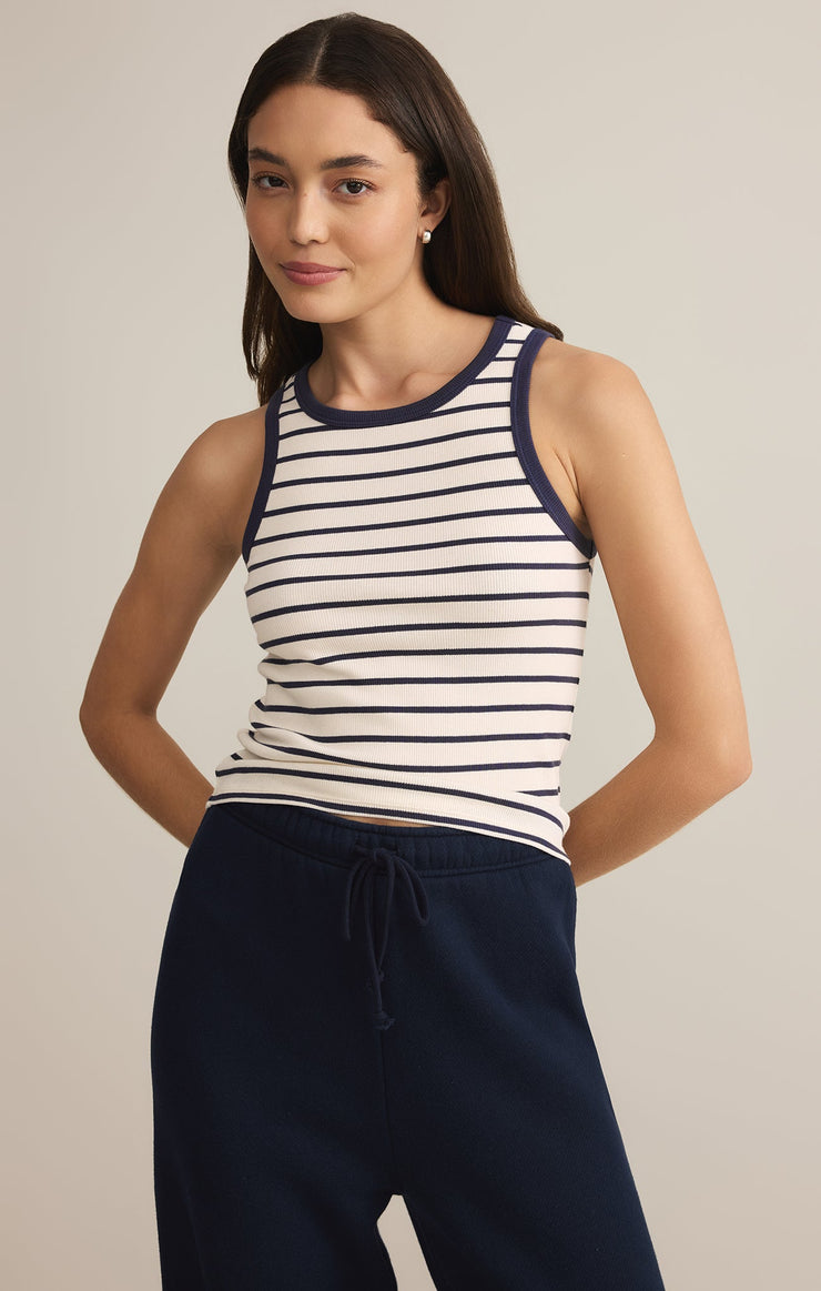 Tops Hadley Striped Tank Supernova