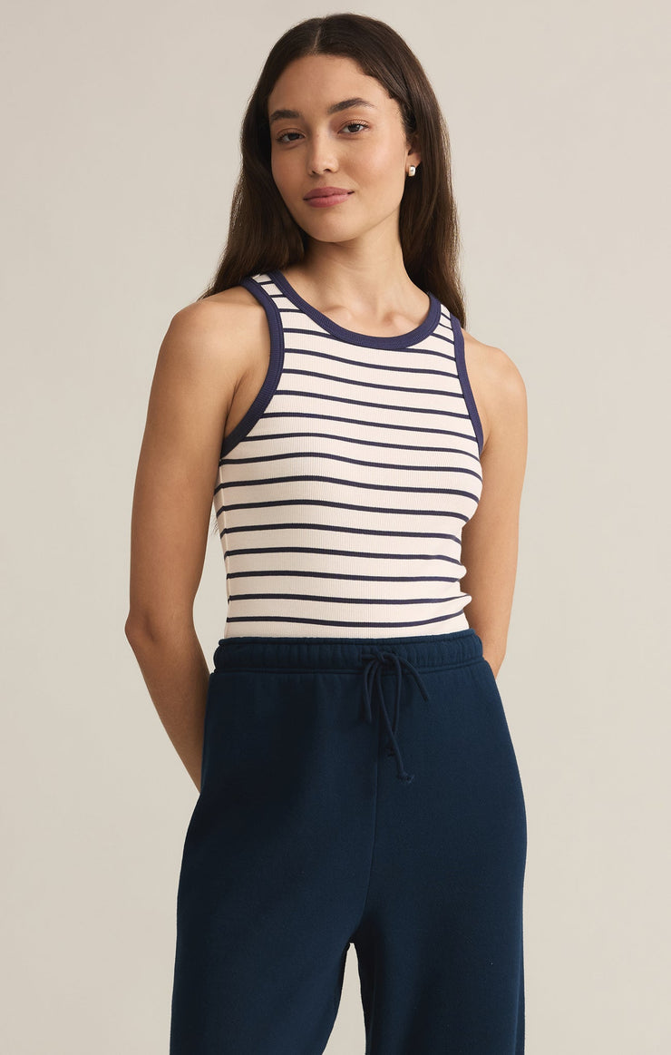 Tops Hadley Striped Tank Supernova