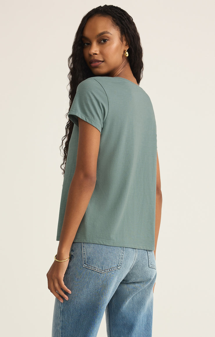 トップス TECH LIGHTWEIGHT S/S TEE BE-31025 Z Supply Women's Modern Pocket Tee | TYLER'S