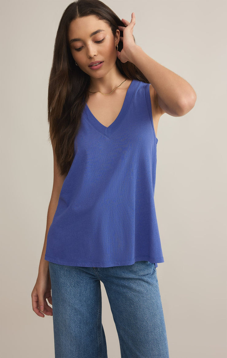 Tops Californian V-Neck Tank Riviera