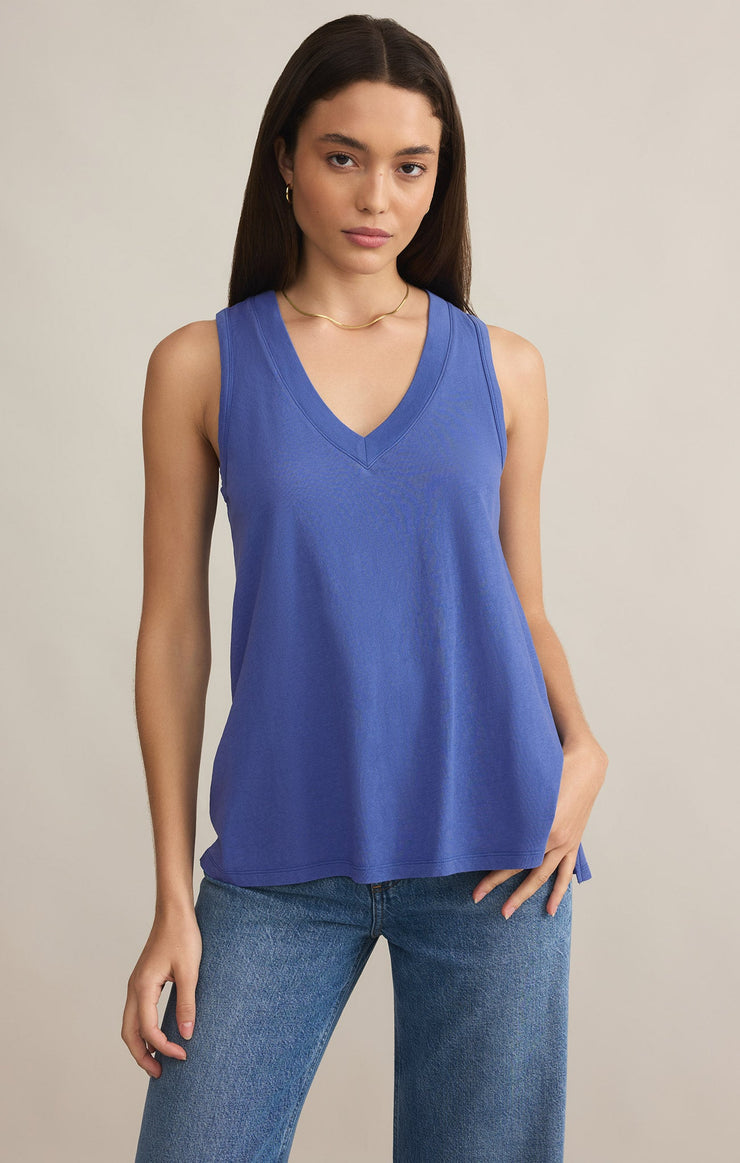 Tops Californian V-Neck Tank Riviera