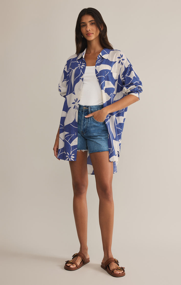 Tops Tomas Madero Button Up Top Riviera