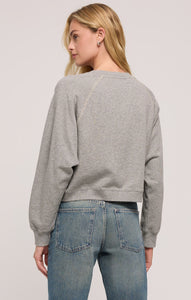 TopsReset French Terry Sweatshirt Classic Heather Grey