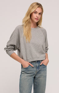 TopsReset French Terry Sweatshirt Classic Heather Grey