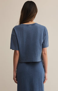TopsOn The Go Jersey Denim Tee On The Go Jersey Denim Tee