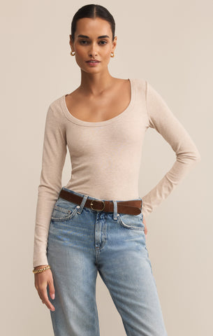 Second Skin Scoop Neck Top – Z SUPPLY