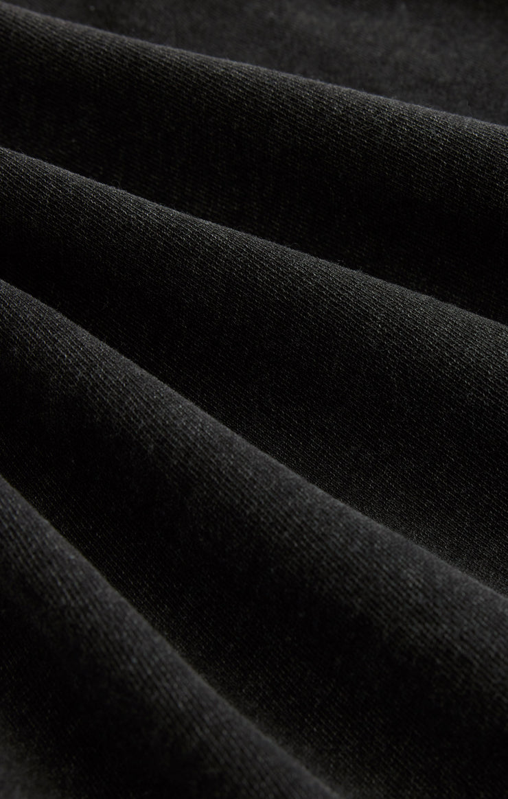 Tops Daily Knit Denim Cardigan Vintage Black
