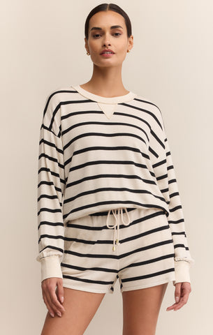 Stand Out Striped Modal Sweatshirt – Z SUPPLY