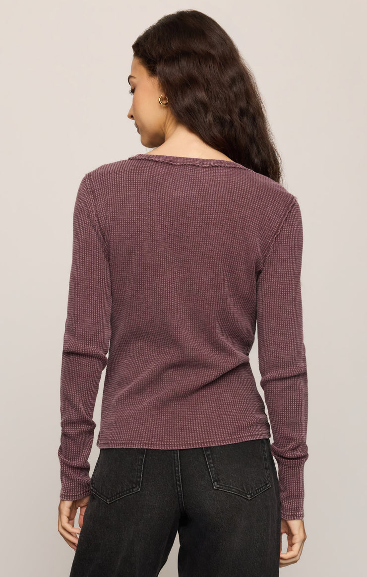 Tops Arlet Mini Thermal Top Berry Noir
