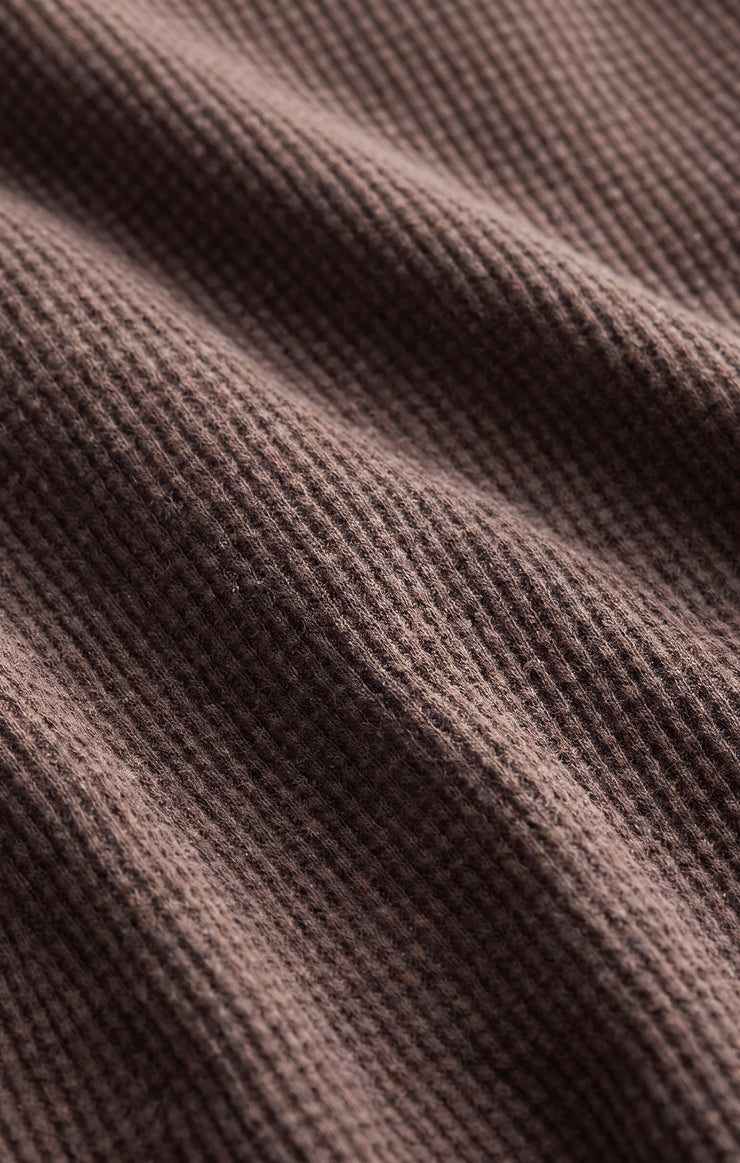 Tops Arlet Mini Thermal Top Dark Chocolate