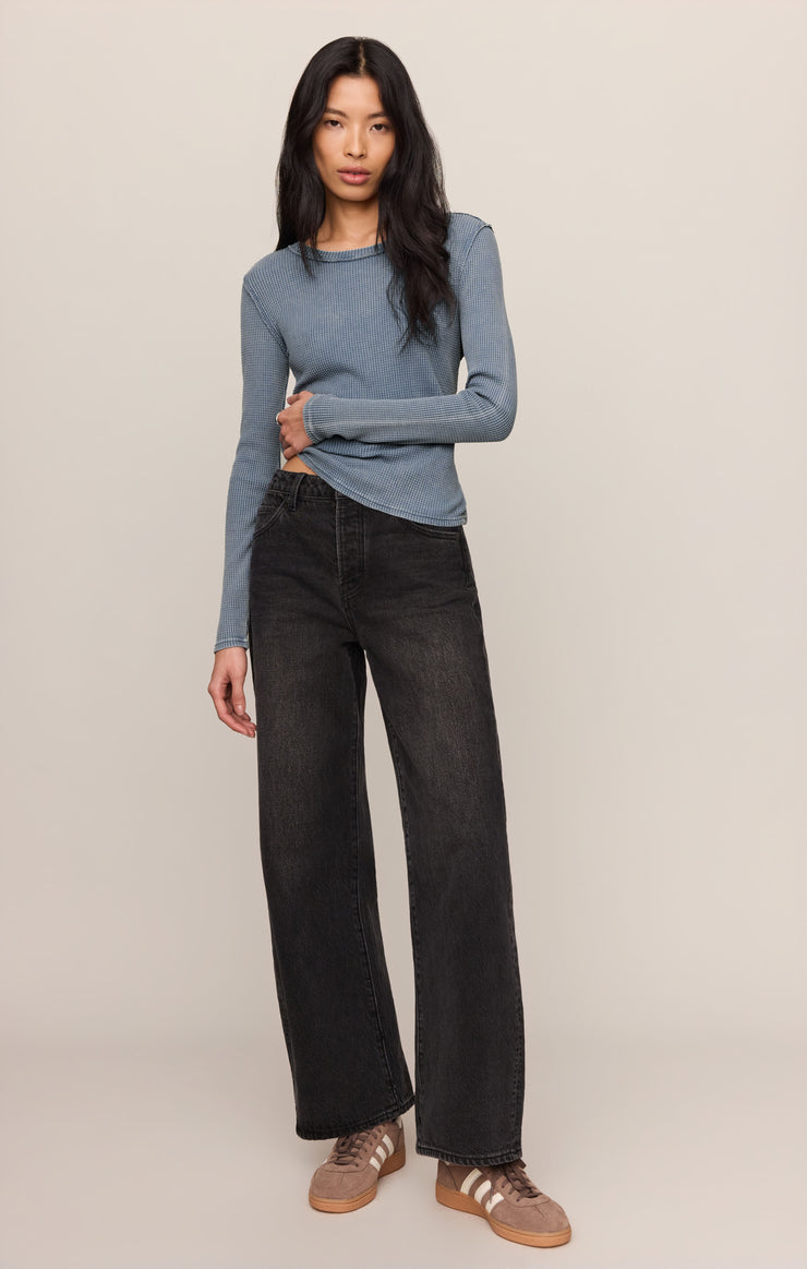 Tops Arlet Mini Thermal Top Mineral Blue