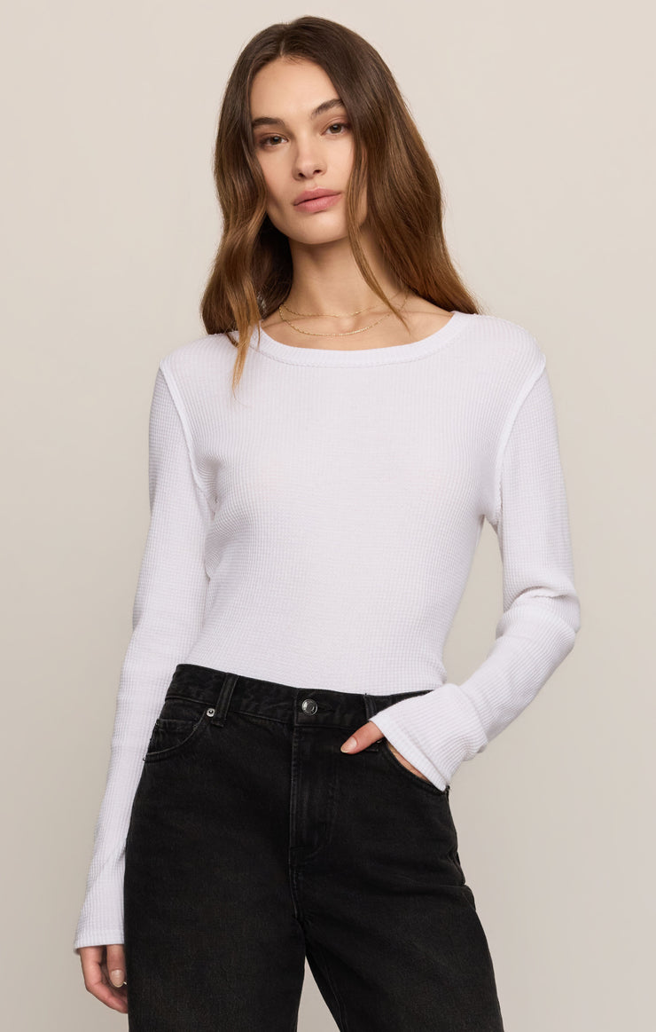 Tops Arlet Mini Thermal Top White