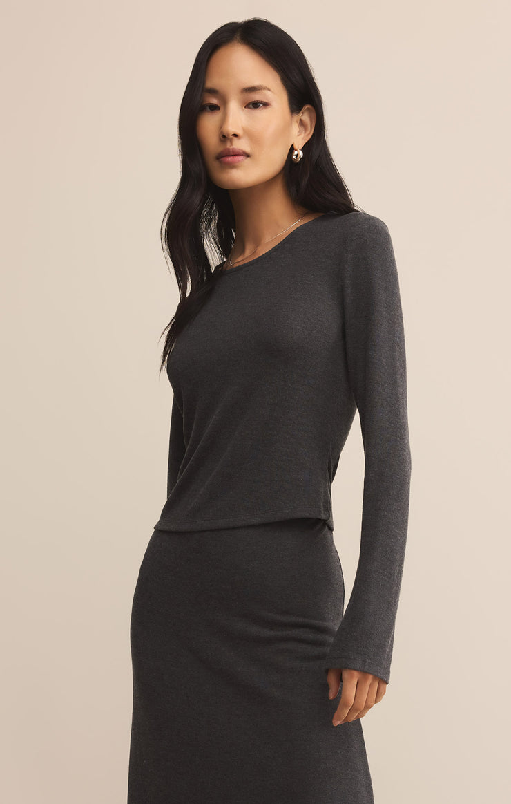 Demure Cropped Long Sleeve – Z SUPPLY