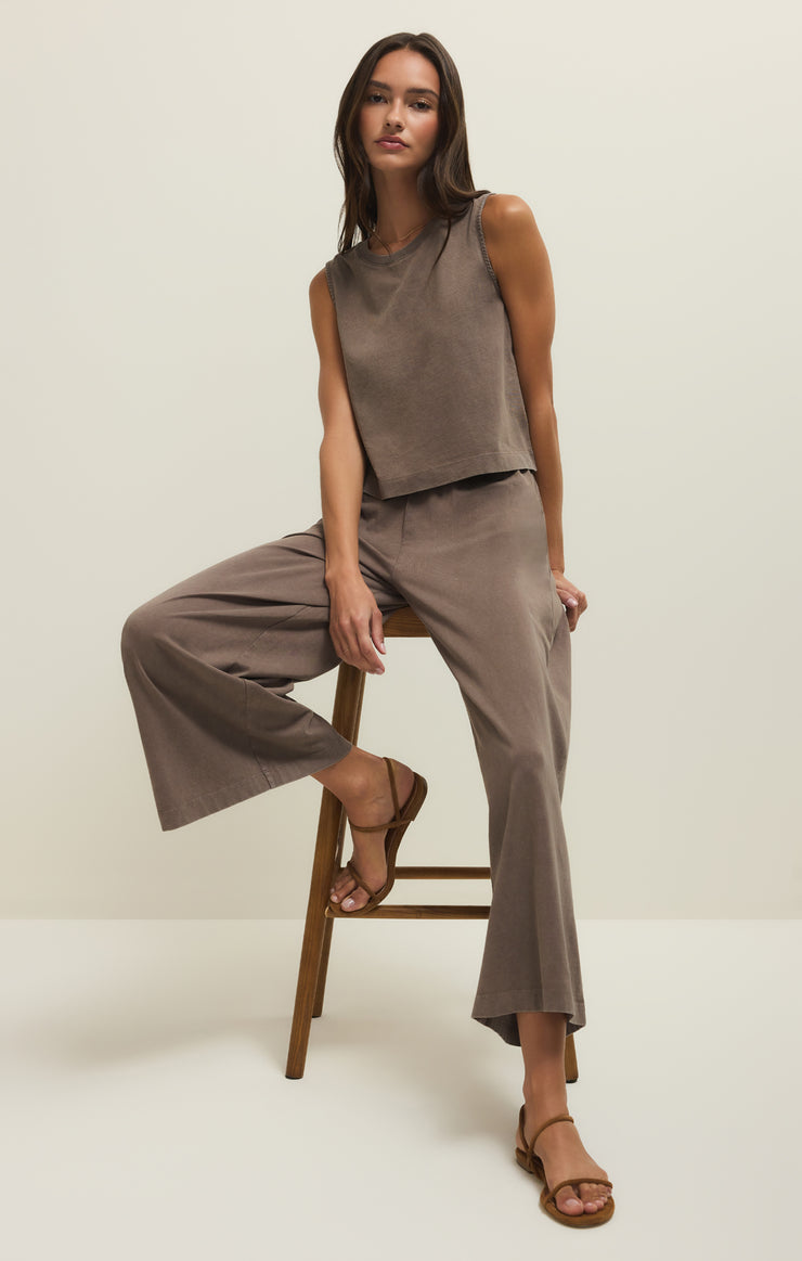 Tops Sloane Cotton Jersey Tank Perfectly Taupe