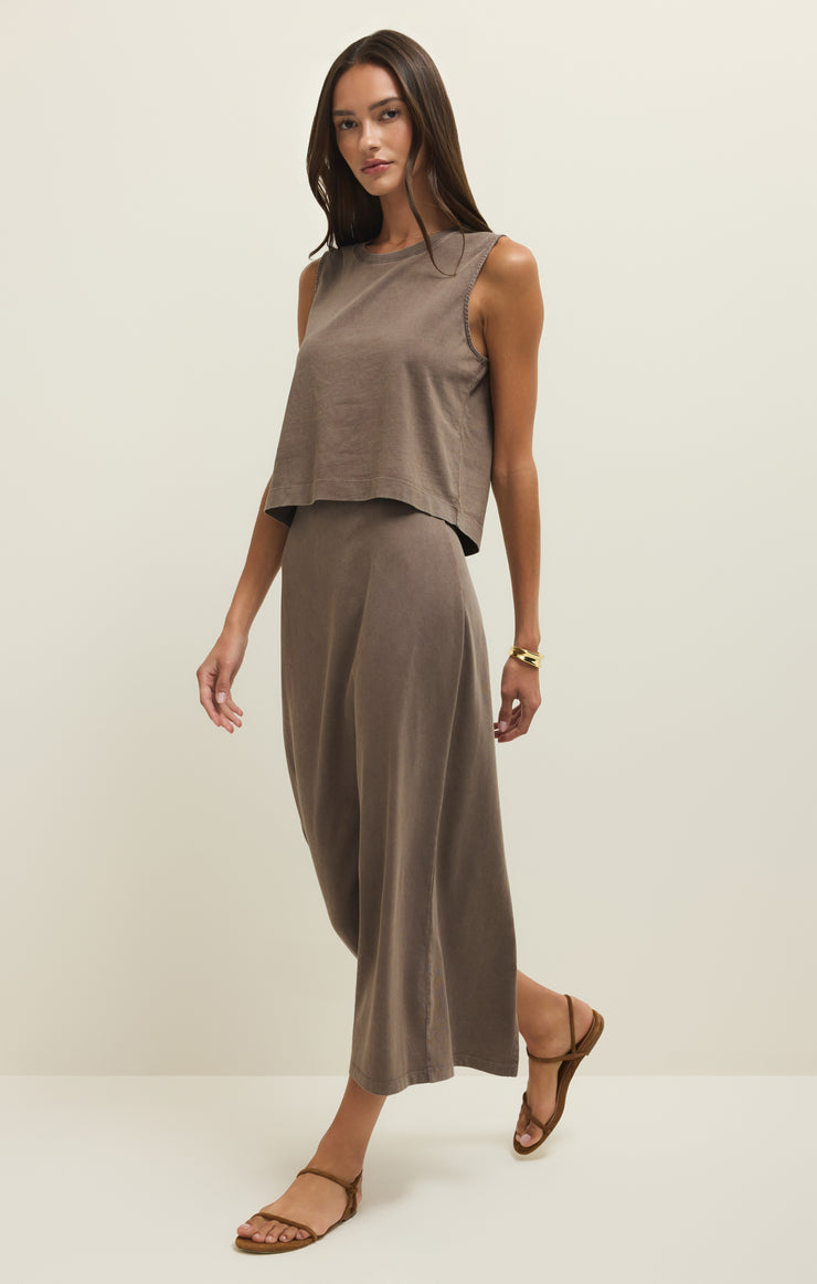 Tops Sloane Cotton Jersey Tank Perfectly Taupe