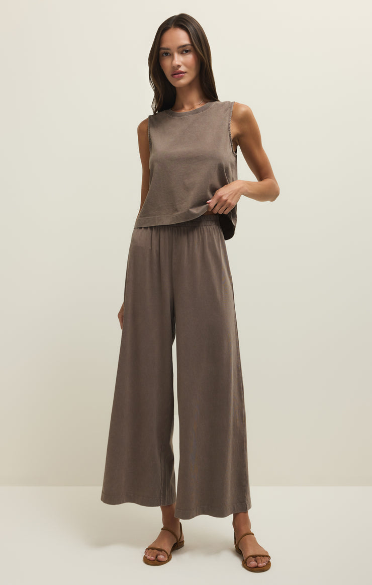 Tops Sloane Cotton Jersey Tank Perfectly Taupe