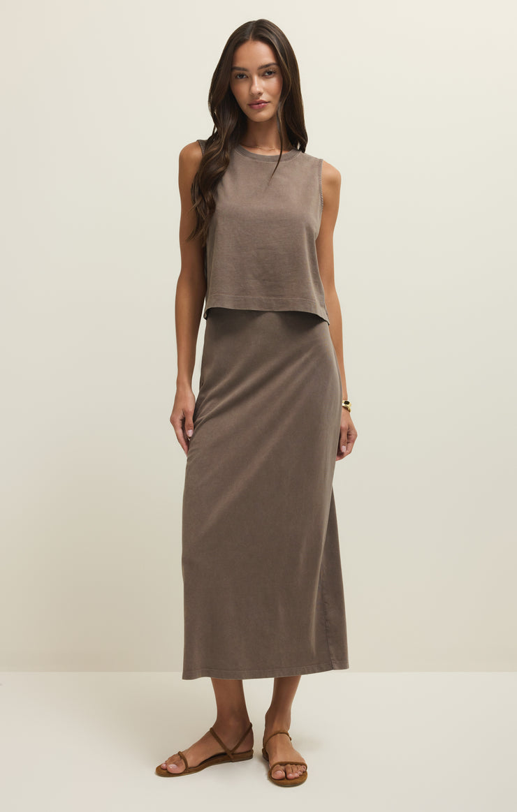 Tops Sloane Cotton Jersey Tank Perfectly Taupe