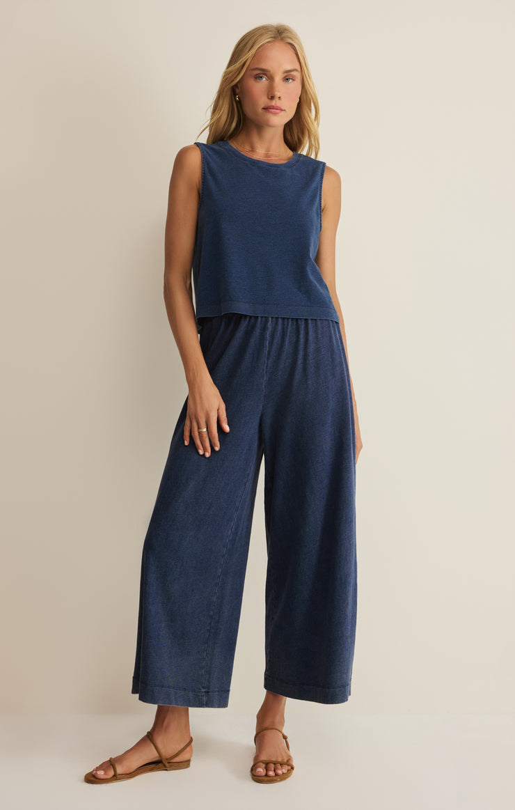 その他 SALSATION Asymmetric Tank BlueDenim S Asymmetric Draped Tank | Salsation Wear – Salsation Limited