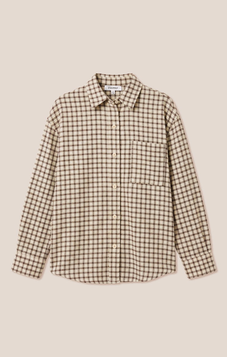 River Plaid Button Up