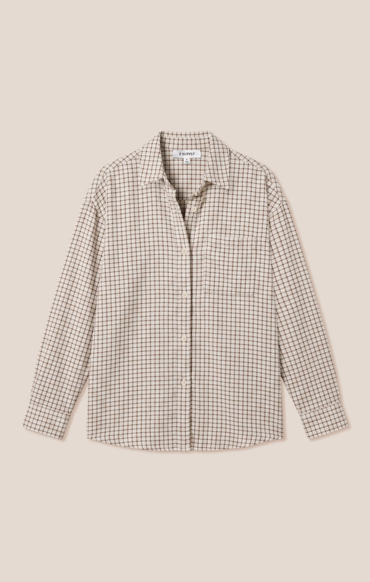 River Plaid Button Up