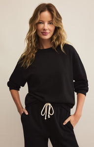 TopsClassic Boyfriend Sweatshirt Black