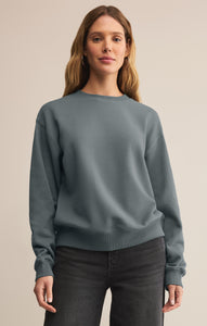 TopsClassic Boyfriend Sweatshirt Storm Cloud