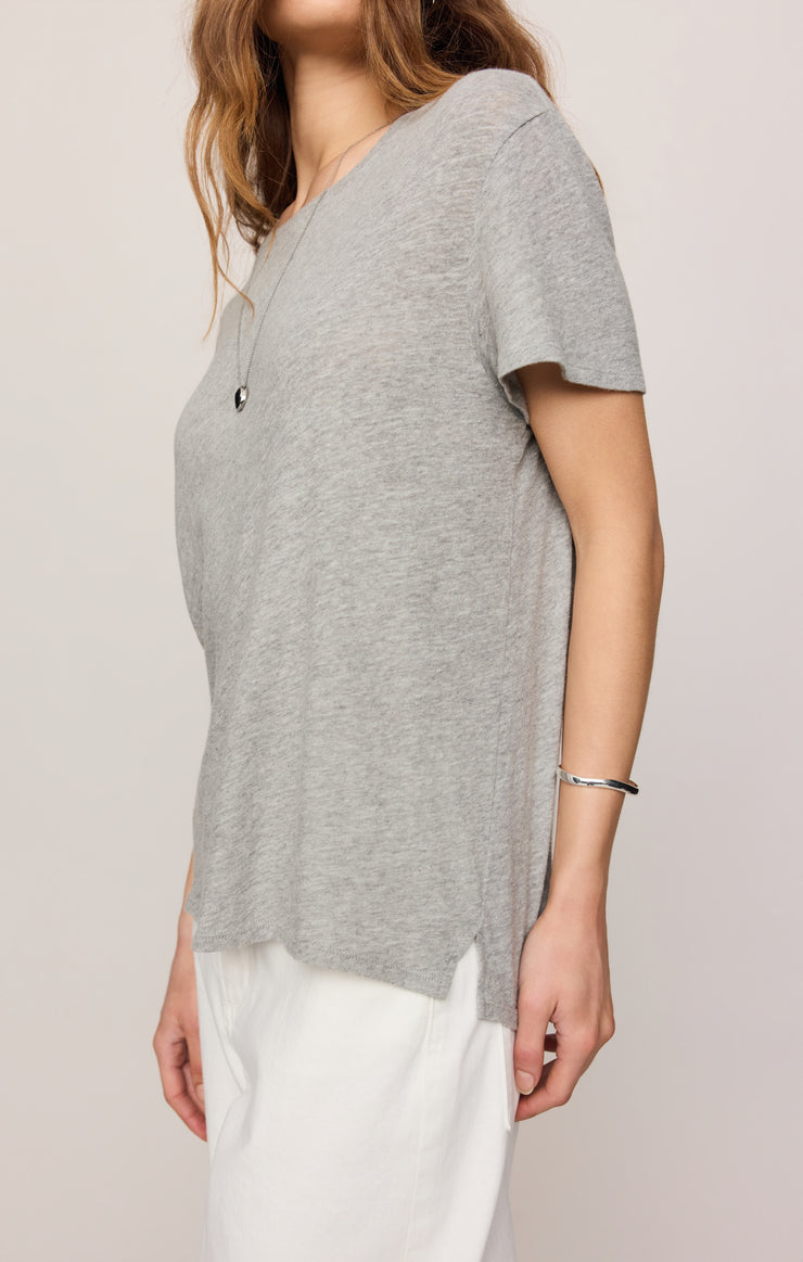 Tops Foundation Premium Slub Tee Classic Heather Grey