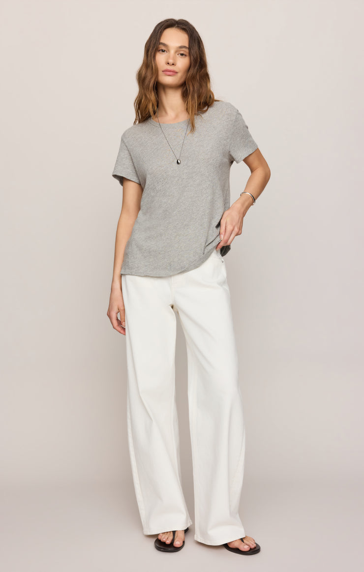 Tops Foundation Premium Slub Tee Classic Heather Grey