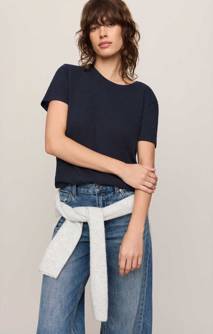 Tops Foundation Slub Tee Eclipse