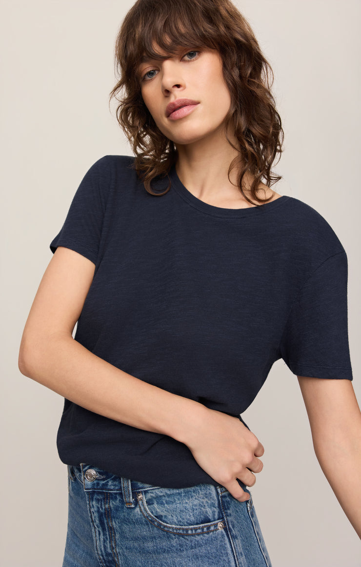 Tops Foundation Slub Tee Eclipse