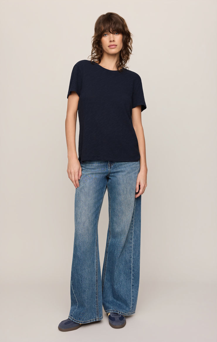 Tops Foundation Slub Tee Eclipse