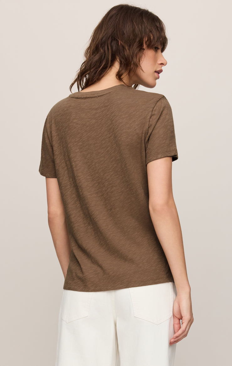 Tops Foundation Premium Slub Tee Palo Santo