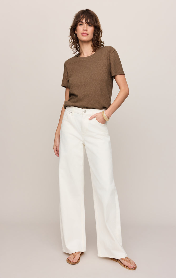 Tops Foundation Premium Slub Tee Palo Santo