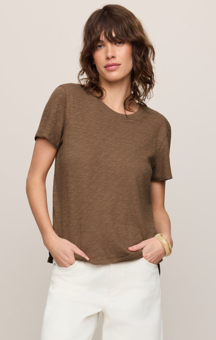 Tops Foundation Premium Slub Tee Palo Santo