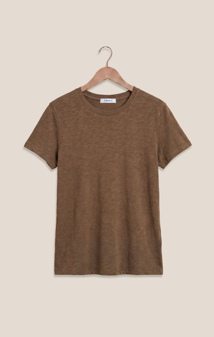 Tops Foundation Slub Tee Palo Santo