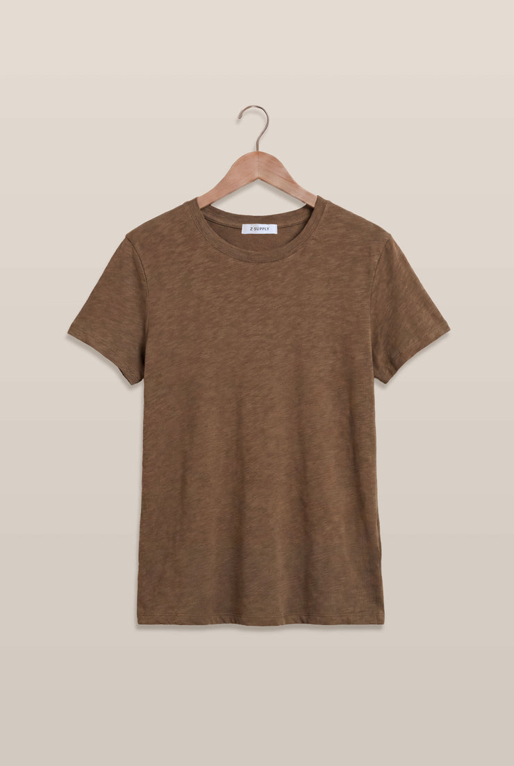 Tops Foundation Slub Tee Palo Santo