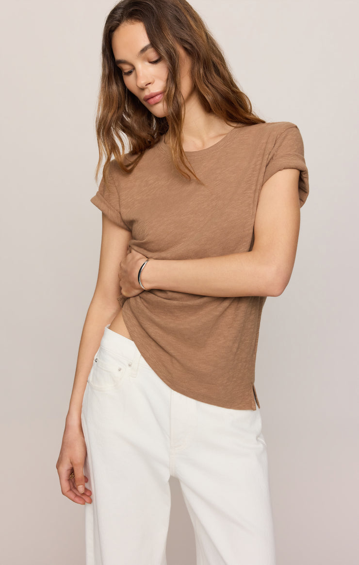 Tops Foundation Premium Slub Tee Taro