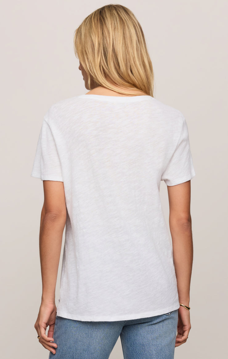Tops Foundation Premium Slub Tee White