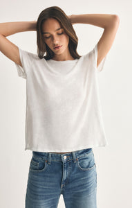 TopsFoundation Premium Slub Tee White