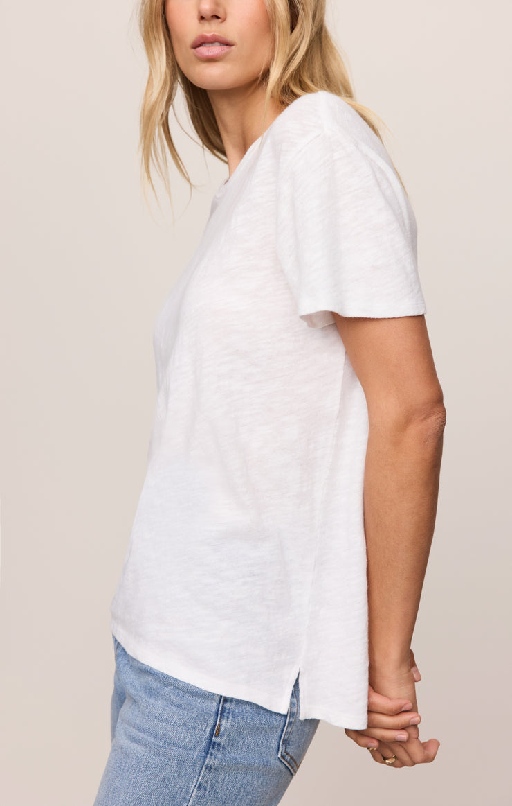 Tops Foundation Premium Slub Tee White