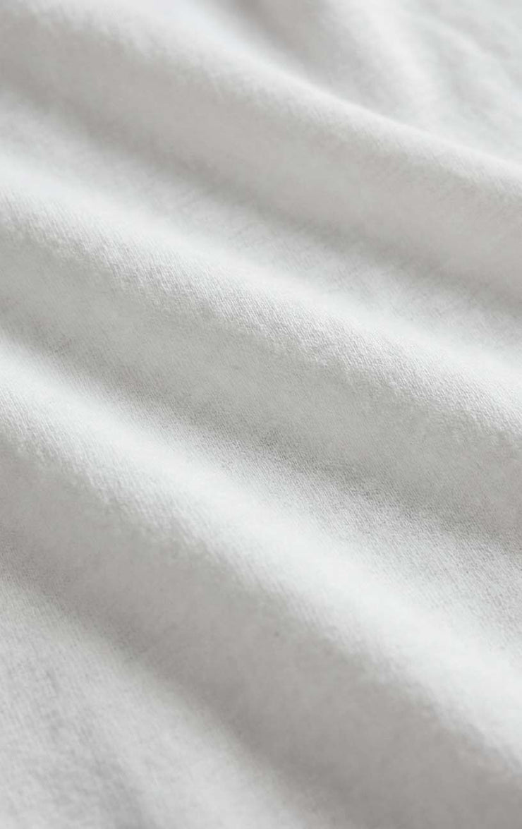 Tops Foundation Slub Tee White