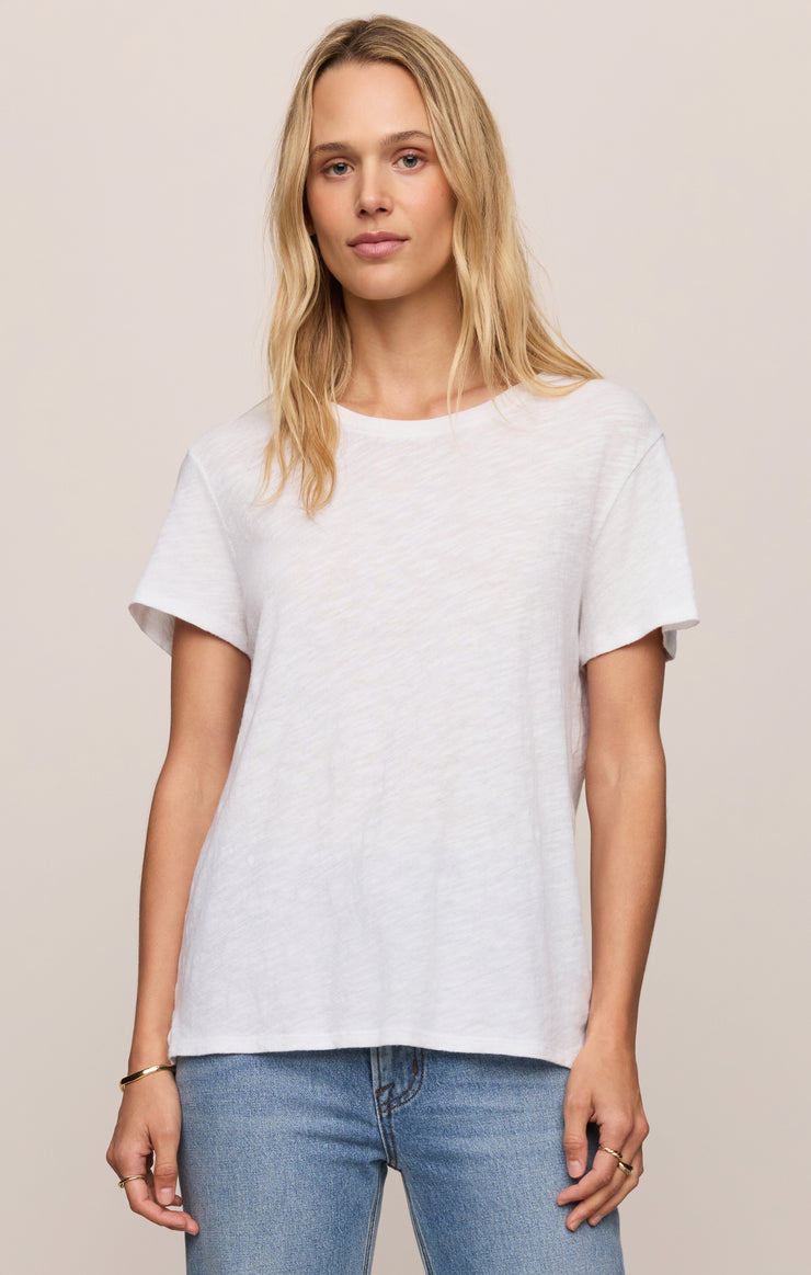 Tops Foundation Premium Slub Tee White