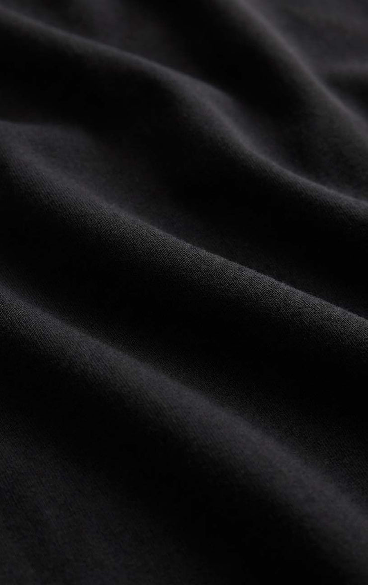 Tops Tourist Airy Knit Jersey Tee Black