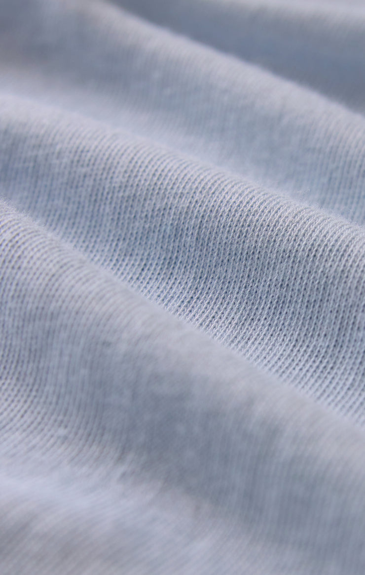 Tops Tourist Airy Knit Jersey Tee Hamptons Blue